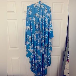 ByVINNIK “Cherry Blossom” Ka foncho (kaftan / poncho)